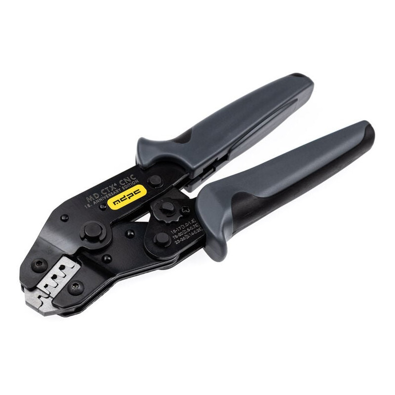 Pinza crimpatrice ctx-4 per connettori alimentazione nero