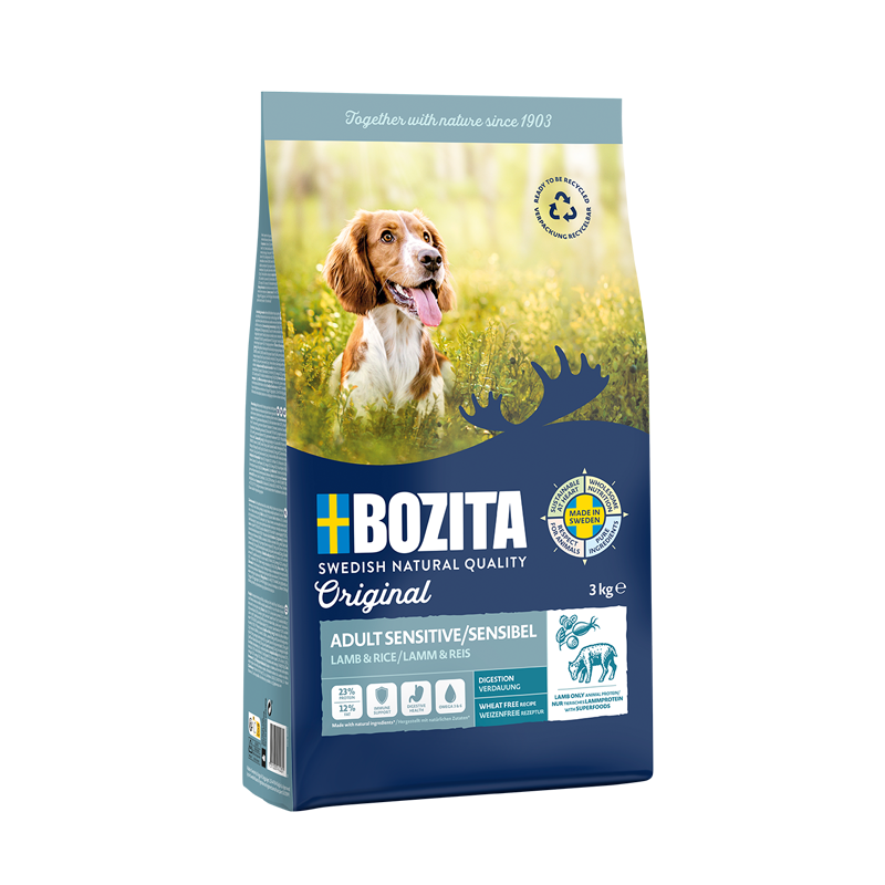 Mangime bozita original sensitive digestion alimento secco con agnello