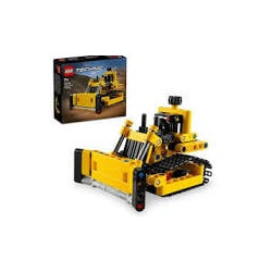 Lego technic heavy-duty bulldozer multicolore [42163]