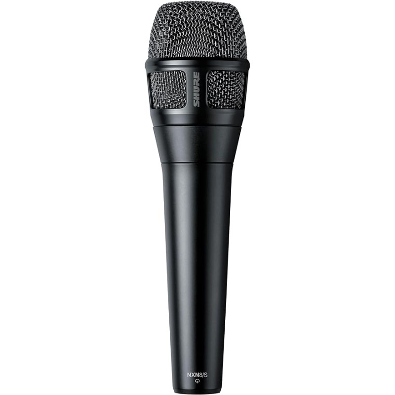 Microfono dinamico shure nexadyne 8/s supercardioide xlr nero [010-03-667]