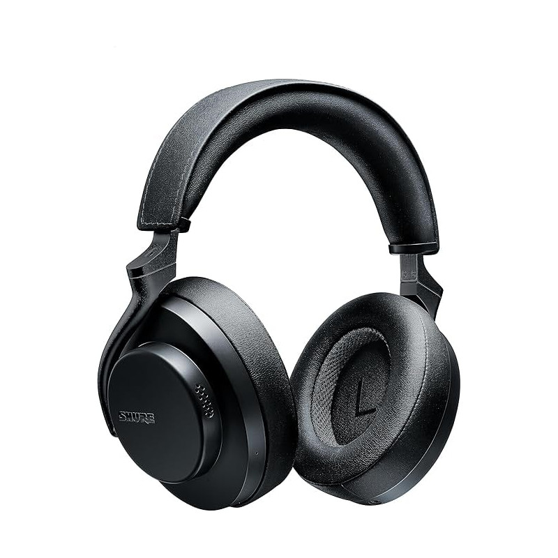 Cuffie shure aonic 50 sbh50g2-bk a padiglione wireless/bluetooth/3.5mm/usb-c