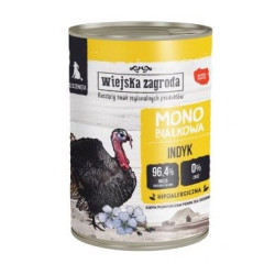 Cibo umido per cani wiejska zagroda monoproteico tacchino 400g