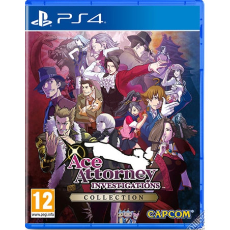 Videogioco ps4 capcom ace attorney investigation collection