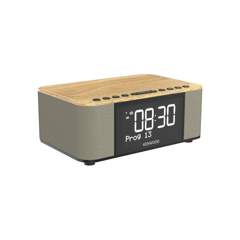 Radiosveglia kenwood cr-st40dab-m con dab+/fm/bluetooth legno
