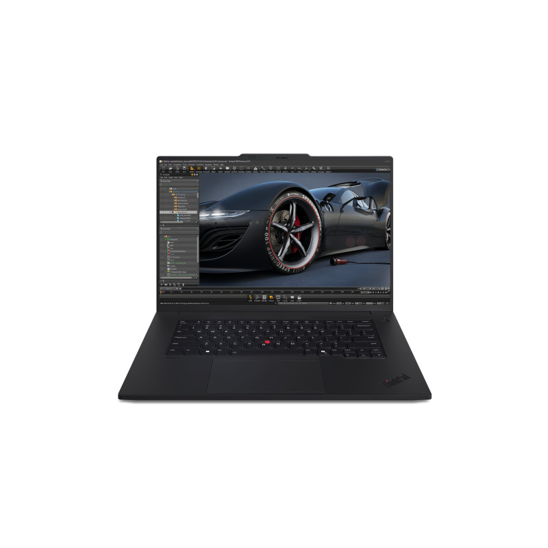 Notebook 16" lenovo ts p1 ultra 7-155h 32gb/1tb ssd/win11pro/nero