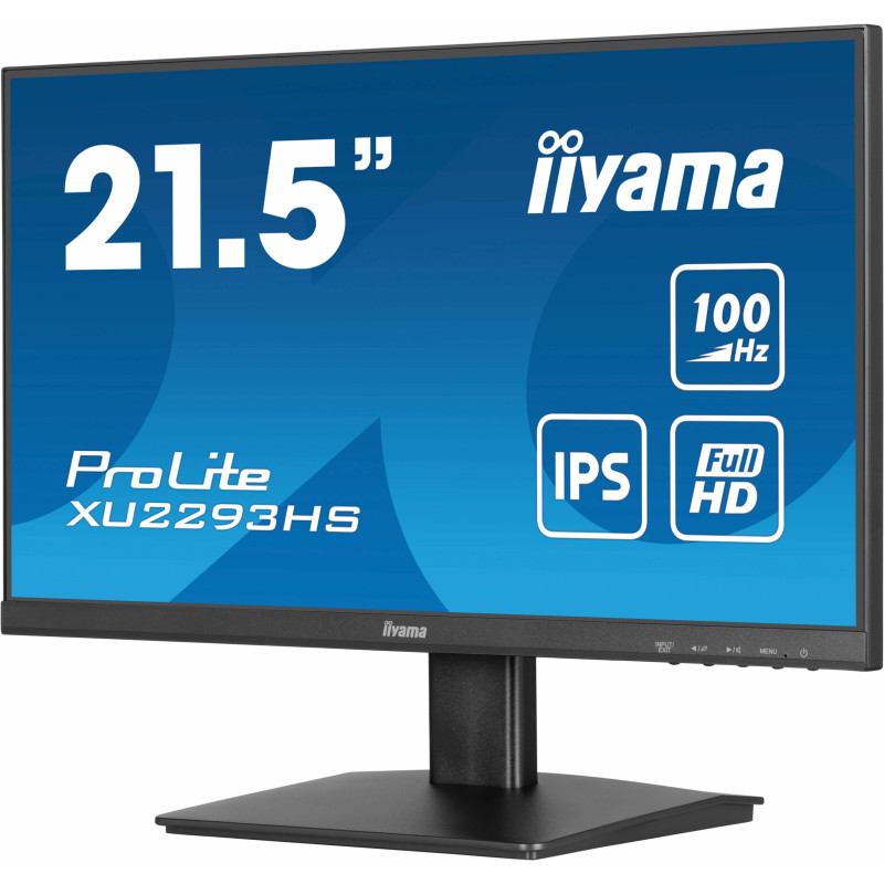 Monitor led 21.5" iiyama prolite xu2293hs-b6 full hd 1920x1080p/1ms/classe
