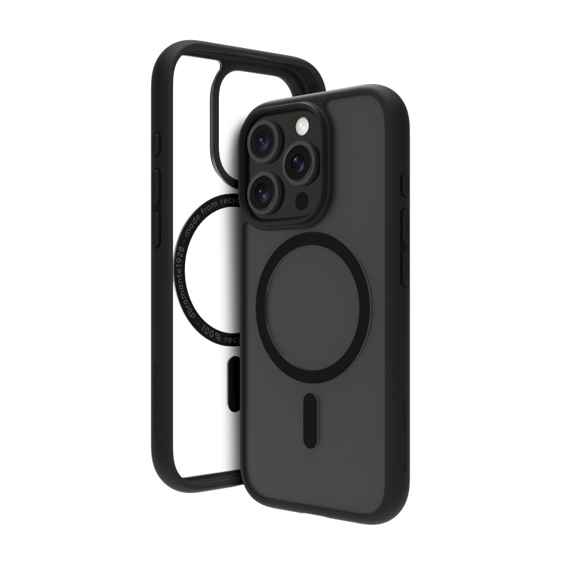 Custodia dbramante 1928 grenen magsafe per iphone 16 pro nero [gn61bl006263]