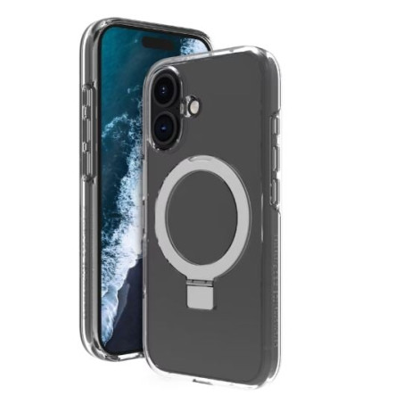 Custodia dbramante 1928 iceland ultra d3o ms per iphone 16 plus trasparente