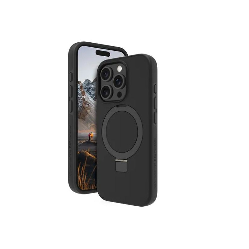 Custodia dbramante 1928 iceland ultra d3o ms per i phone 16 pro nero