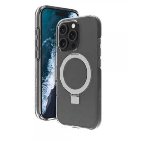 Custodia dbramante 1928 iceland ultra d3o ms per iphone 16 pro transparente