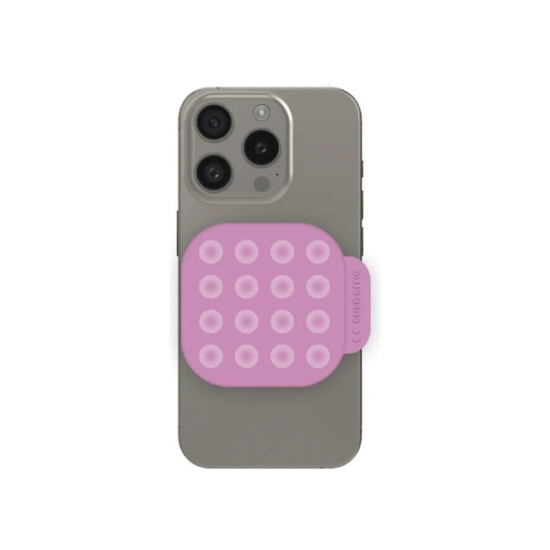 Supporto a ventosa sbs cmsilsuction3 per smartphone rosa [cmsilsuction3]