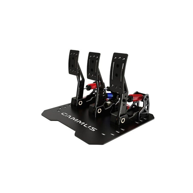 Pedaliera cammus lc100 per simulazioni di corsa nero