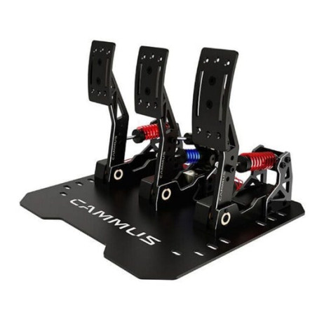 Pedaliera cammus lc100 per simulazioni di corsa nero
