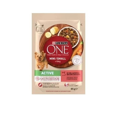 Cibo per cani purina nestle friskies one mini/small 85g