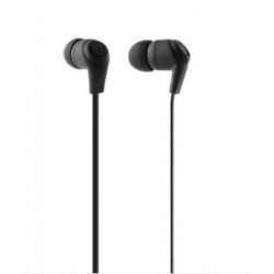 Auricolari link 3.5mm con microfono nero [lk11n]