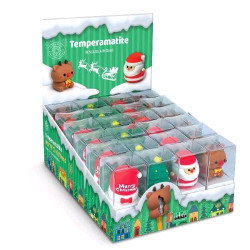 Temperamatite lebez esp24 merry christmas 1 foro soggetti multicolore