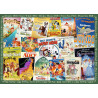 Puzzle ravensburger poster del film vintage disney 1000pz multicolore