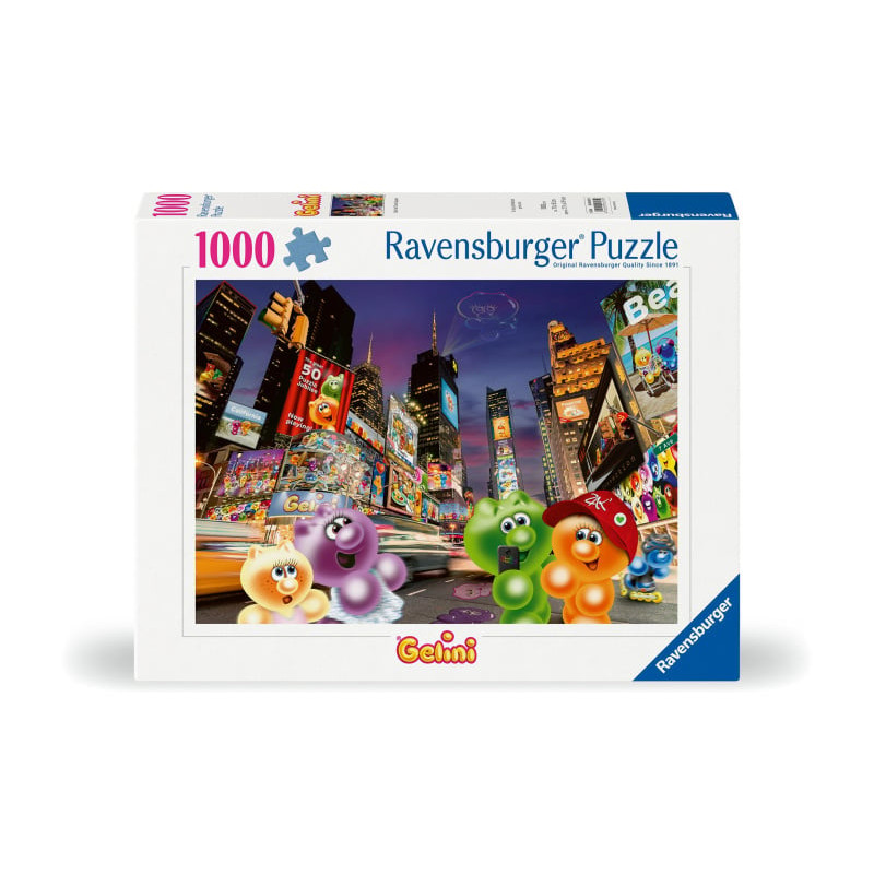 Ravensburger- gelini am time square puzzle 1000pz [12000575]