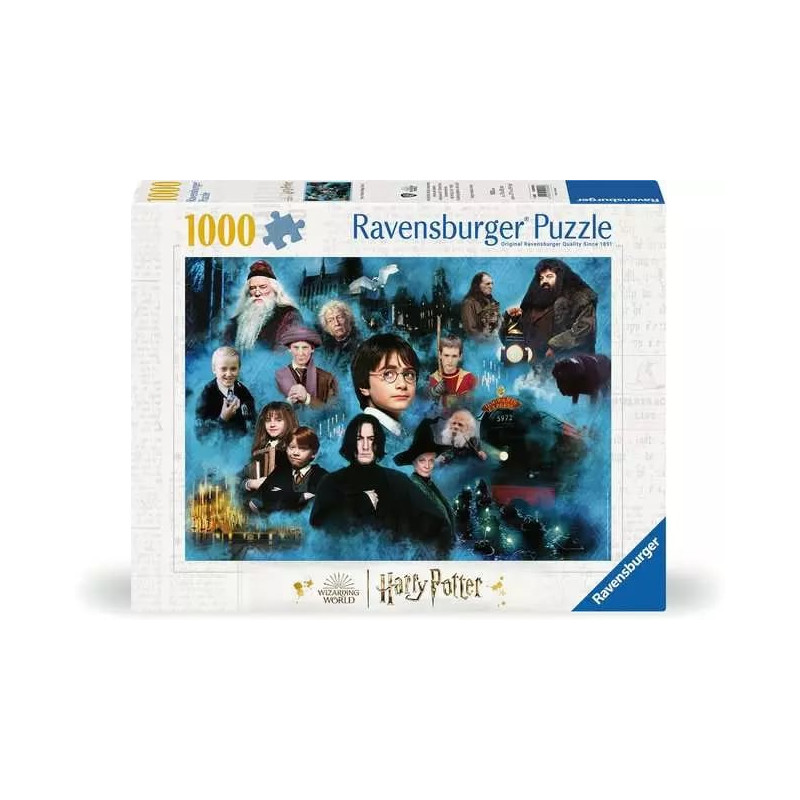 Puzzle ravensburger 12000589 il magico mondo di harry potter 1000pz