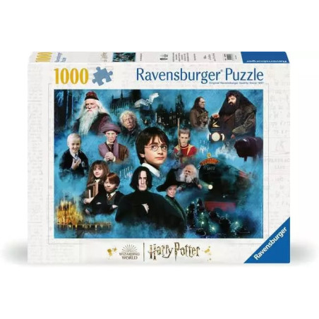 Puzzle ravensburger 12000589 il magico mondo di harry potter 1000pz