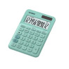 Calcolatrice da tavolo casio ms-20uc display 12 cifre verde [ms-20uc-gn-w-ec]