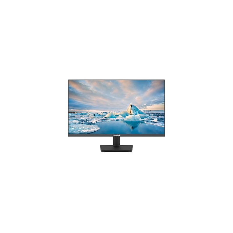 monitor led 23.8" hamlet hm24jf-vdr full hd 1920x1080p/5ms/classe