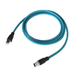 Cavo honeywell hf800 ethernet per lettore di codici 5m blu/nero [50143315-002]