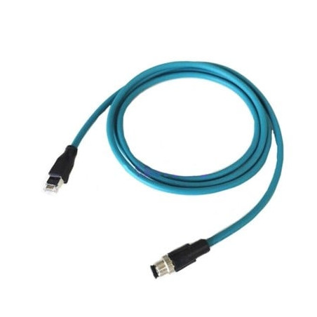 Cavo honeywell hf800 ethernet per lettore di codici 5m blu/nero [50143315-002]