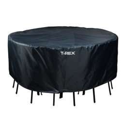 Copertura tavolo+sedie trex 193x89cm nero