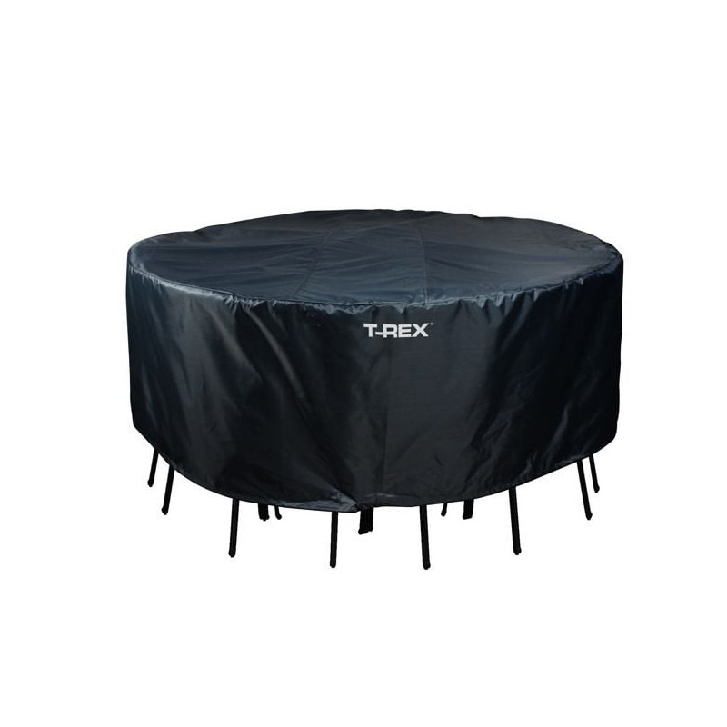 Copertura tavolo+sedie trex 193x89cm nero