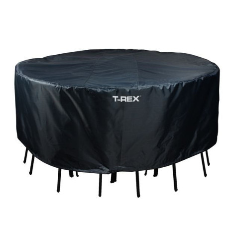 Copertura tavolo+sedie trex 193x89cm nero
