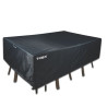 Copertura tavolo+sedie 173x215x90cm nero