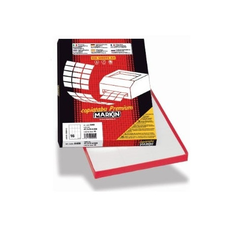 Etichette autoadesive markin rotonde diametro 60mm 100 fogli verde