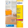 Etichette in poliestere avery 99.1mmx67.7mm 25 fogli trasparente