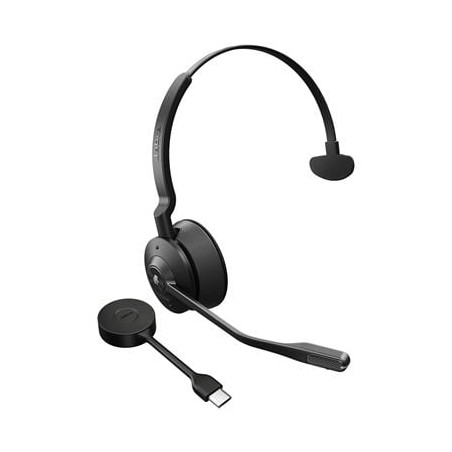 Cuffia jabra engage 55 se wireless/2 microfoni/ms/mono/collegamento