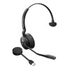 Cuffia jabra engage 55 se wireless/2 microfoni/ms/mono/collegamento