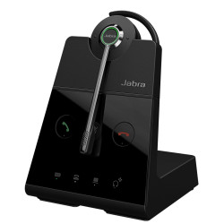 Cuffie jabra engage 65 se wireless/2 microfoni/convertibile/40-16000hz/nero