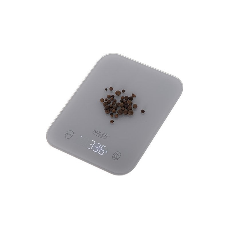 Bilancia da cucina adler 10kg grigio [ad 3181]