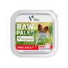 Cibo umido vetexpert raw paleo pate mini manzo per cani adulti di