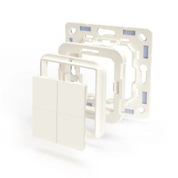 Adattatore shelly blu wall switch 4 bianco [shelly_b_a_ws_4_b]