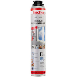 Mastice fischer pup 750 b2 premium schiuma per pistola 825ml beige