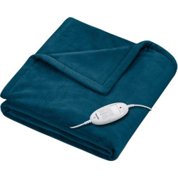 Coperta elettrica beurer ub 1.800mm 100watt 30gradi blu scuro [42108]
