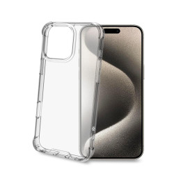 Custodia celly armor per apple 16 pro max trasparente [armor1081wh]