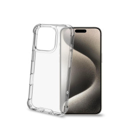 Custodia celly armor per apple 16 pro trasparente [armor1079wh]