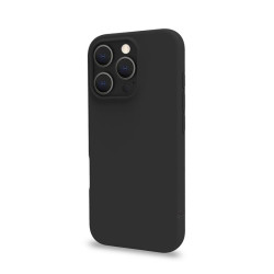 Custodia celly cromo per iphone 16pro max nero [cromo1079bk]