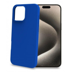 Custodia celly cromo per iphone 16 pro max blu [cromo1081bl]