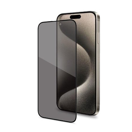 vetro proteggischermo celly per iphone 16 plus nero [privacyf1080bk]