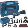 Utensile multifunzione bosch gop 18v-34 18v a batteria con accessori