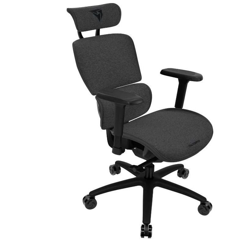 Sedia da ufficio thunderx3 xtc ergonomica loft grigio scuro