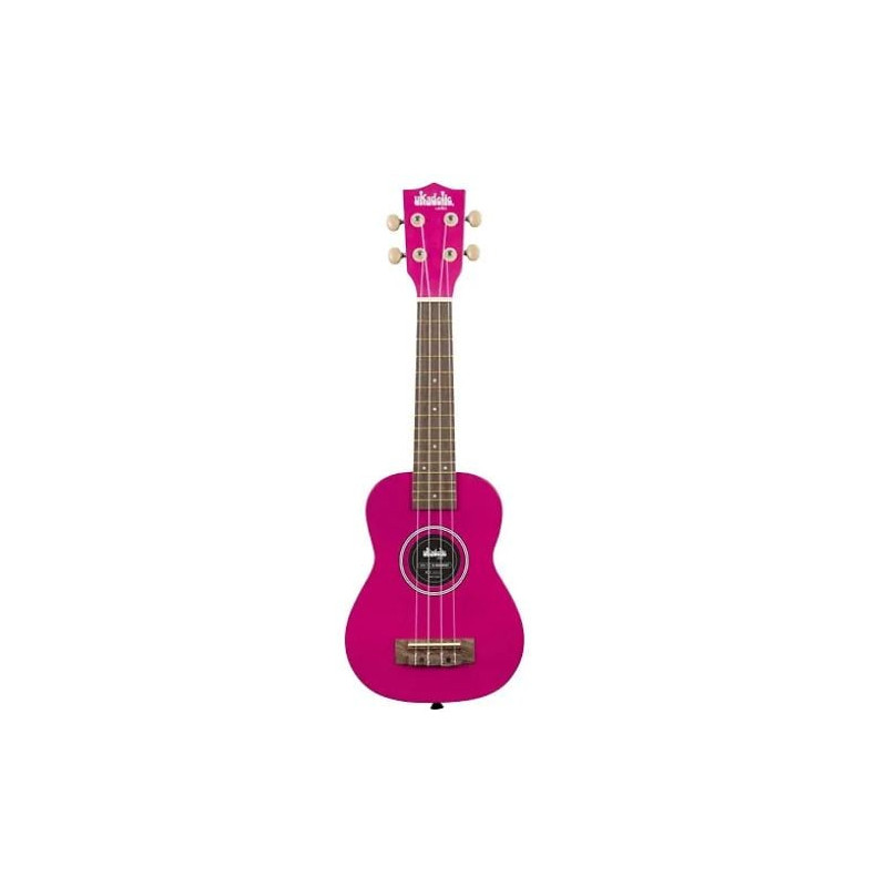 Ukulele kala ukadelic soprano dragon fruit rosa